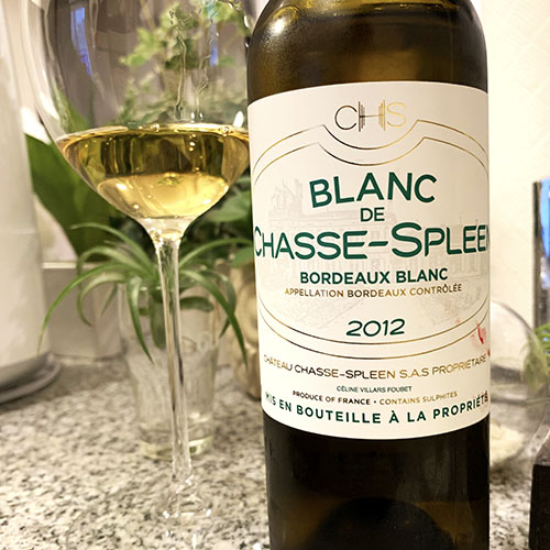 Blanc de Chasse-Spleen 2012